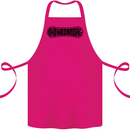 Snowboarding Snow Board Snowboarder Cotton Apron 100% Organic Pink