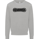 Snowboarding Snow Board Snowboarder Kids Sweatshirt Jumper Sports Grey