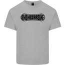 Snowboarding Snow Board Snowboarder Kids T-Shirt Childrens Sports Grey