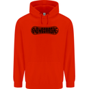 Snowboarding Snow Board Snowboarder Mens 80% Cotton Hoodie Bright Red