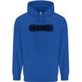 Snowboarding Snow Board Snowboarder Mens 80% Cotton Hoodie Royal Blue