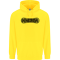Snowboarding Snow Board Snowboarder Mens 80% Cotton Hoodie Yellow