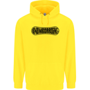 Snowboarding Snow Board Snowboarder Mens 80% Cotton Hoodie Yellow