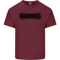 Snowboarding Snow Board Snowboarder Mens Cotton T-Shirt Tee Top Maroon