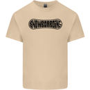 Snowboarding Snow Board Snowboarder Mens Cotton T-Shirt Tee Top Sand