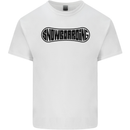 Snowboarding Snow Board Snowboarder Mens Cotton T-Shirt Tee Top White