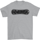 Snowboarding Snow Board Snowboarder Mens T-Shirt 100% Cotton Sports Grey