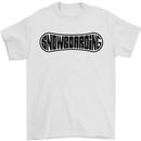 Snowboarding Snow Board Snowboarder Mens T-Shirt 100% Cotton White