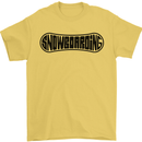 Snowboarding Snow Board Snowboarder Mens T-Shirt 100% Cotton Yellow
