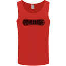 Snowboarding Snow Board Snowboarder Mens Vest Tank Top Red