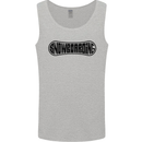Snowboarding Snow Board Snowboarder Mens Vest Tank Top Sports Grey