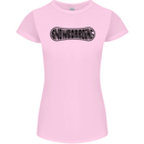 Snowboarding Snow Board Snowboarder Womens Petite Cut T-Shirt Light Pink