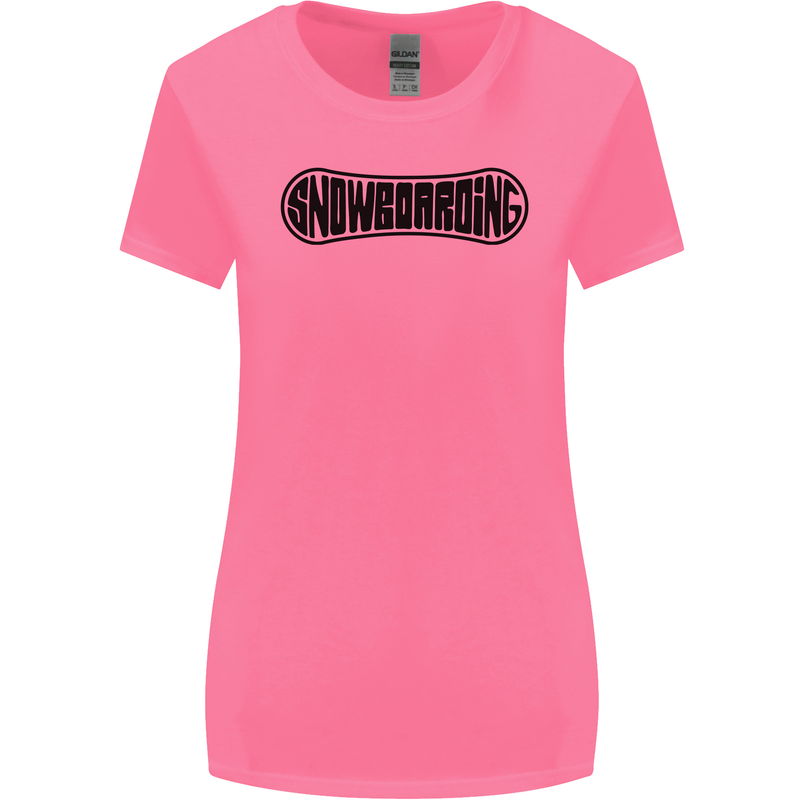 Snowboarding Snow Board Snowboarder Womens Wider Cut T-Shirt Azalea