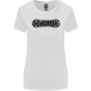 Snowboarding Snow Board Snowboarder Womens Wider Cut T-Shirt White