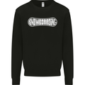 Snowboarding Snow Board Winter Sports Kids Sweatshirt Jumper Black