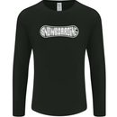 Snowboarding Snow Board Winter Sports Mens Long Sleeve T-Shirt Black