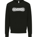 Snowboarding Snow Board Winter Sports Mens Sweatshirt Jumper Black