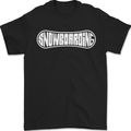 Snowboarding Snow Board Winter Sports Mens T-Shirt 100% Cotton Black
