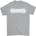 Snowboarding Snow Board Winter Sports Mens T-Shirt 100% Cotton Sports Grey