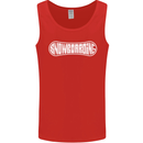 Snowboarding Snow Board Winter Sports Mens Vest Tank Top Red