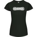 Snowboarding Snow Board Winter Sports Womens Petite Cut T-Shirt Black