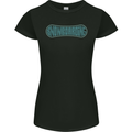 Snowboarding Snow Board Womens Petite Cut T-Shirt Black