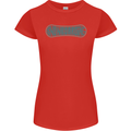 Snowboarding Snow Board Womens Petite Cut T-Shirt Red