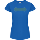 Snowboarding Snow Board Womens Petite Cut T-Shirt Royal Blue