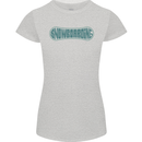 Snowboarding Snow Board Womens Petite Cut T-Shirt Sports Grey