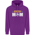 Soccer Mum Mom Childrens Kids Hoodie Purple