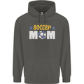 Soccer Mum Mom Childrens Kids Hoodie Storm Grey