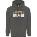 Soccer Mum Mom Childrens Kids Hoodie Storm Grey