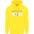 Soccer Mum Mom Childrens Kids Hoodie Yellow