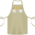 Soccer Mum Mom Cotton Apron 100% Organic Khaki