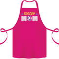 Soccer Mum Mom Cotton Apron 100% Organic Pink