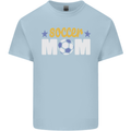 Soccer Mum Mom Kids T-Shirt Childrens Light Blue