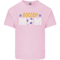 Soccer Mum Mom Kids T-Shirt Childrens Light Pink