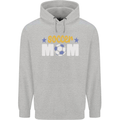 Soccer Mum Mom Mens 80% Cotton Hoodie Sports Grey