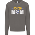 Soccer Mum Mom Mens Sweatshirt Jumper Charcoal