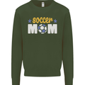 Soccer Mum Mom Mens Sweatshirt Jumper Forest Green