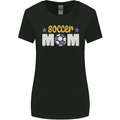 Soccer Mum Mom Womens Wider Cut T-Shirt Black