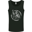 Socrates Wisdom Quote Think For Yourself Mens Vest Tank Top Black