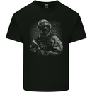 Soldier Special Forces Army Paras Marines Combat Mens Cotton T-Shirt Tee Top Black