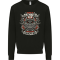Sons of Arthritis Funny Biker Motorcycle Mens Sweatshirt Jumper Black