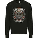 Sons of Arthritis Funny Biker Motorcycle Mens Sweatshirt Jumper Black