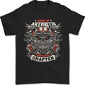 Sons of Arthritis Funny Biker Motorcycle Mens T-Shirt 100% Cotton Black