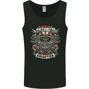 Sons of Arthritis Funny Biker Motorcycle Mens Vest Tank Top Black