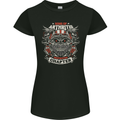Sons of Arthritis Funny Biker Motorcycle Womens Petite Cut T-Shirt Black