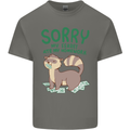 Sorry My Ferret Ate My Homework Funny Mens Cotton T-Shirt Tee Top Charcoal
