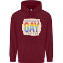 Sounds Gay Im In Funny LGBT Gay Pride Childrens Kids Hoodie Maroon